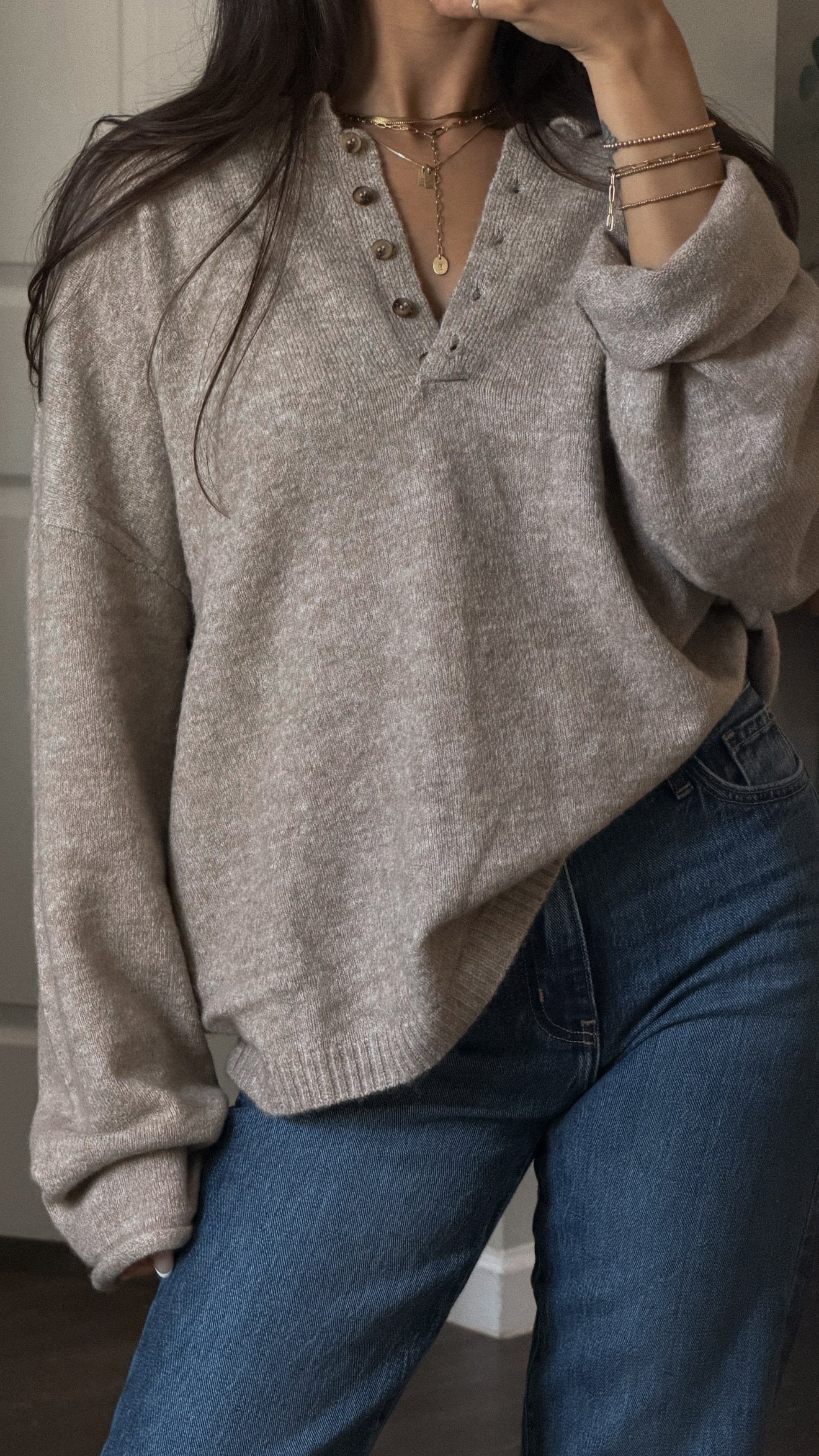 Collin Sweater (Mocha)