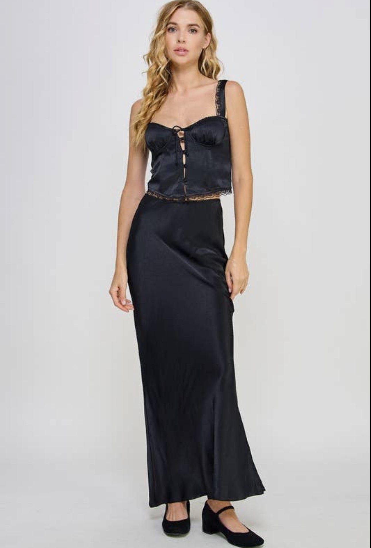 McKinley Satin Skirt - FINAL SALE