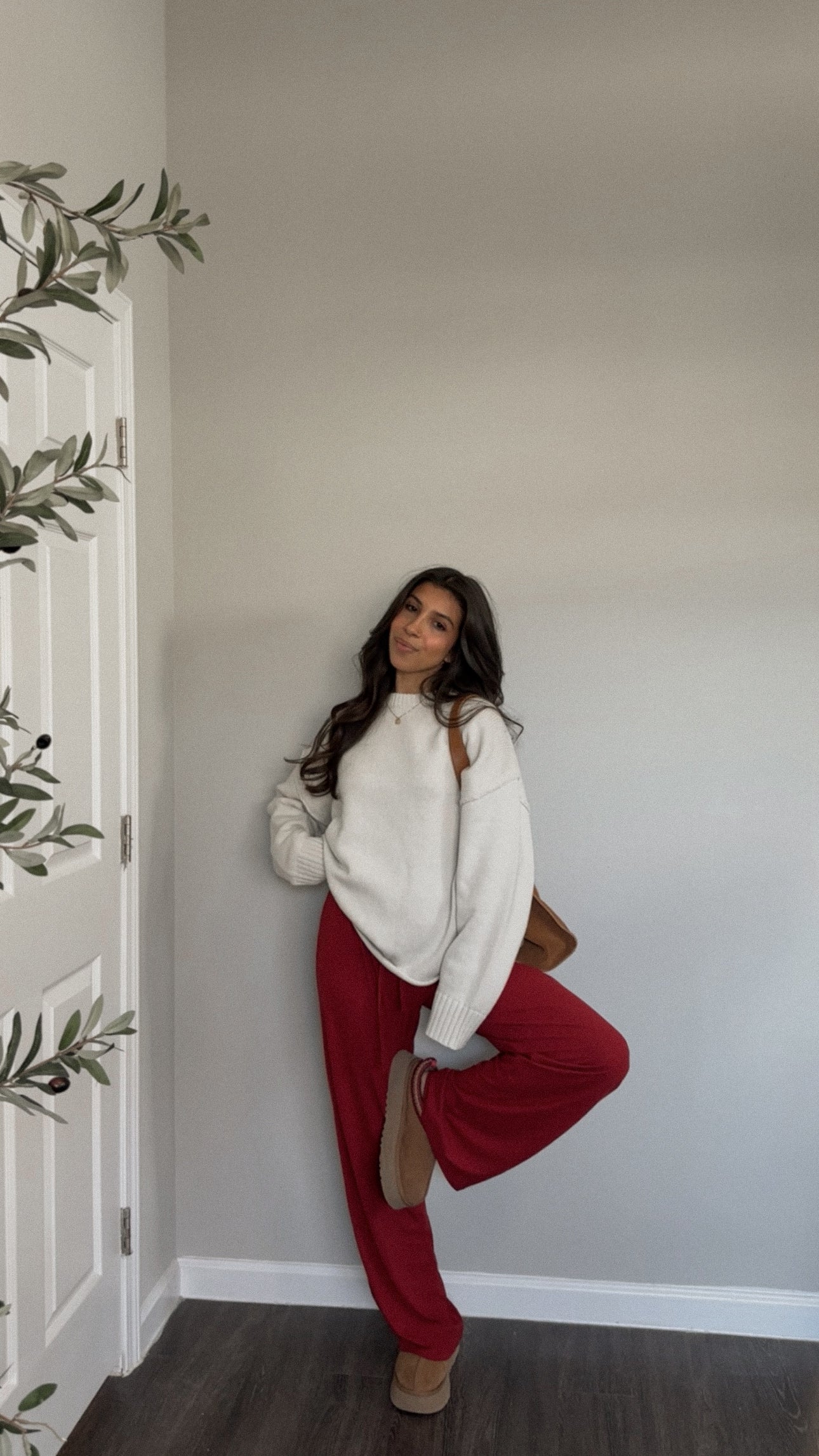 Henry Pants (Cherry)