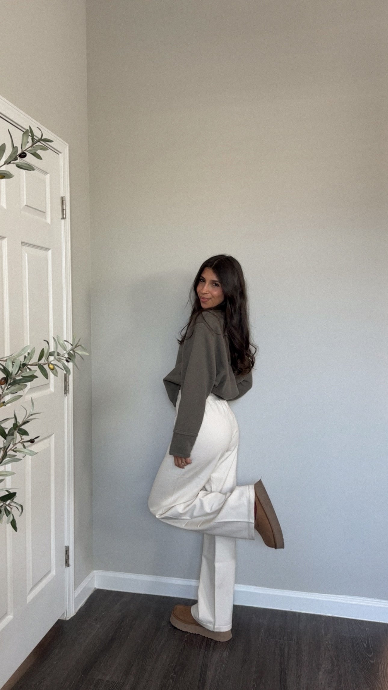 Hudson Knit Pants (Cream)