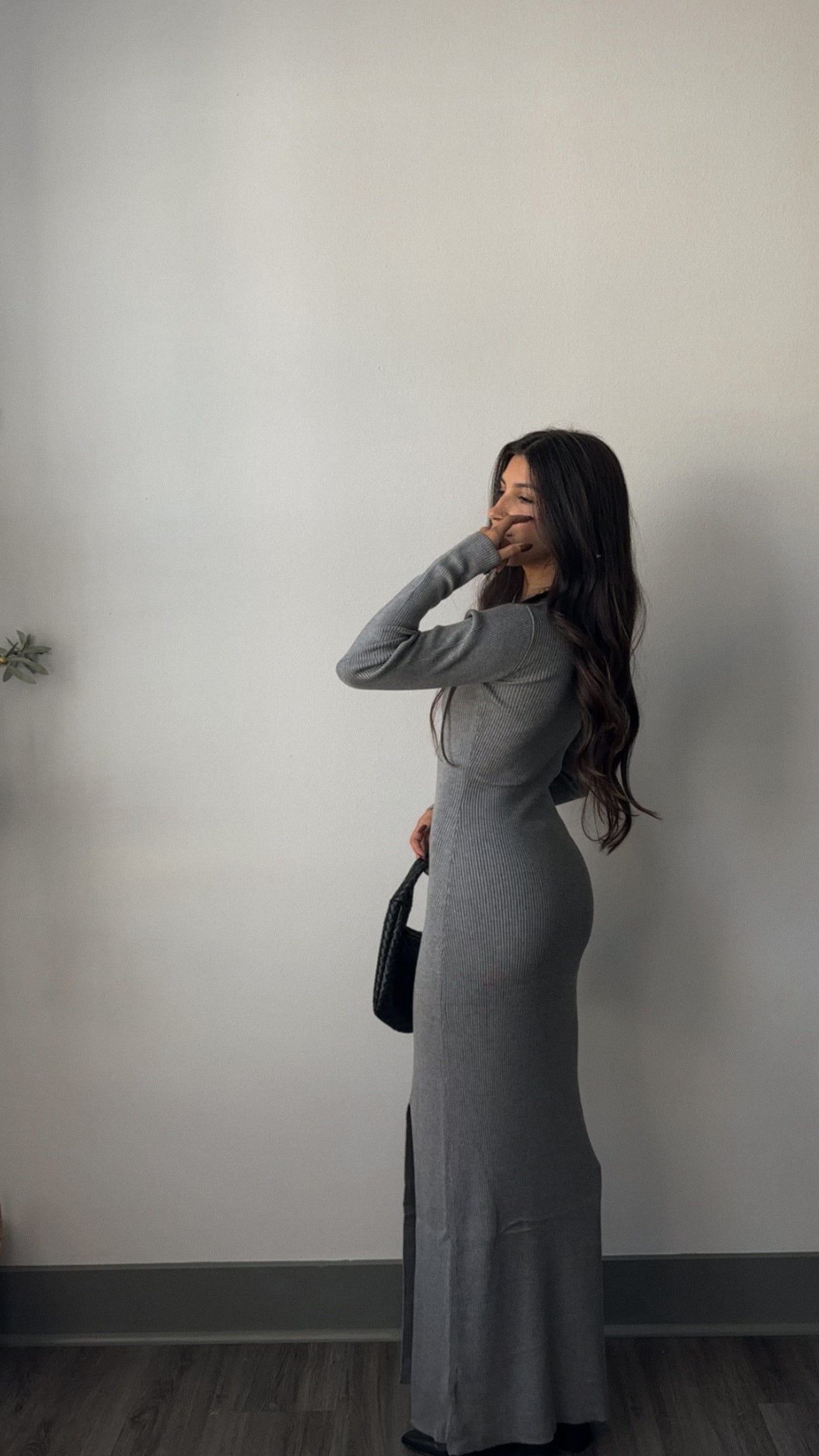 Gray Dress