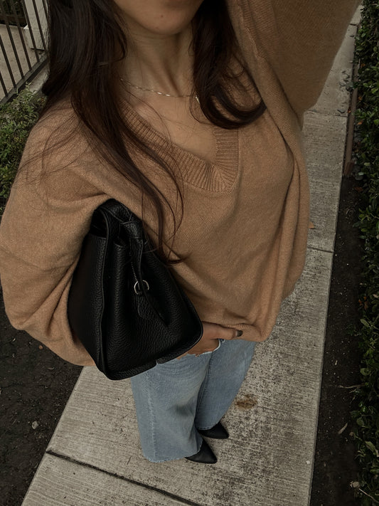 Cash Sweater (Tan)
