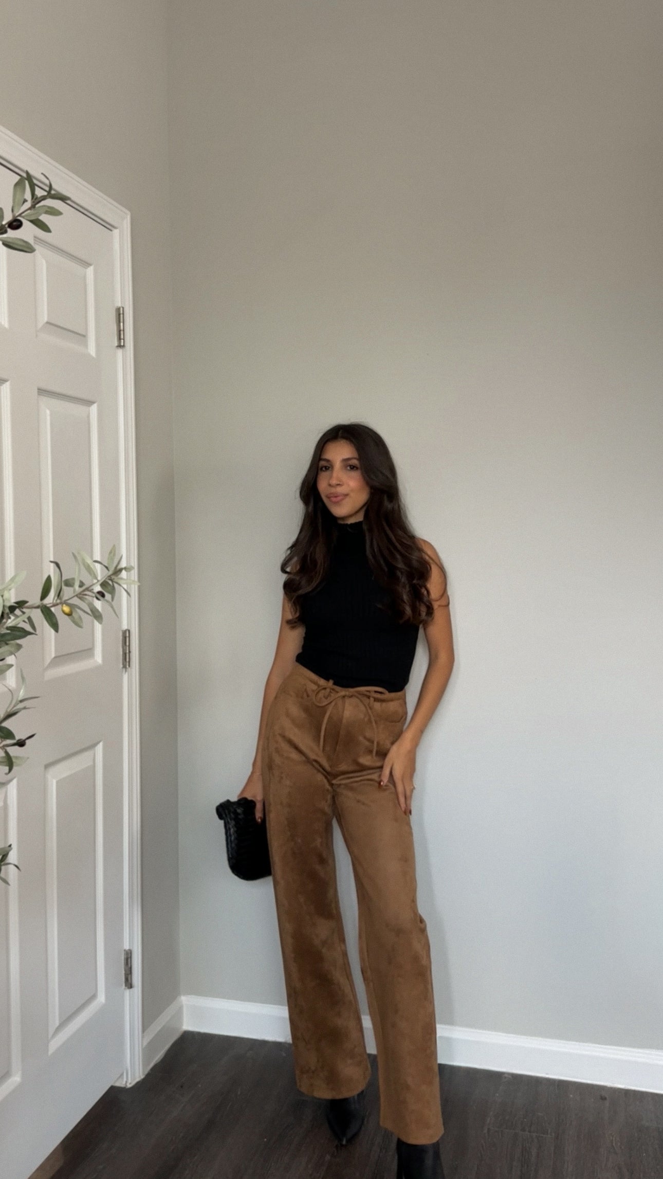 Jackson Faux Suede Pants