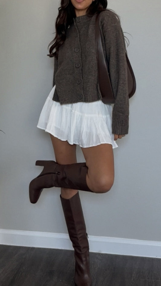 Scottie Cardigan (Brown)