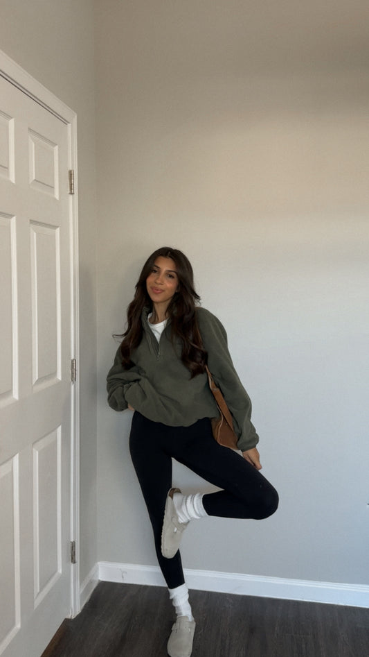 Amber Fleece (Olive)