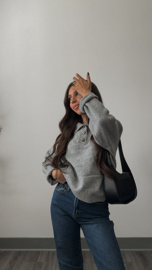 Owen Sweater (Charcoal)