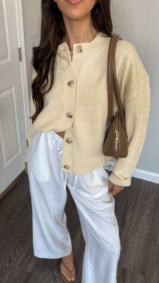 Sophia Cardigan (Butter)