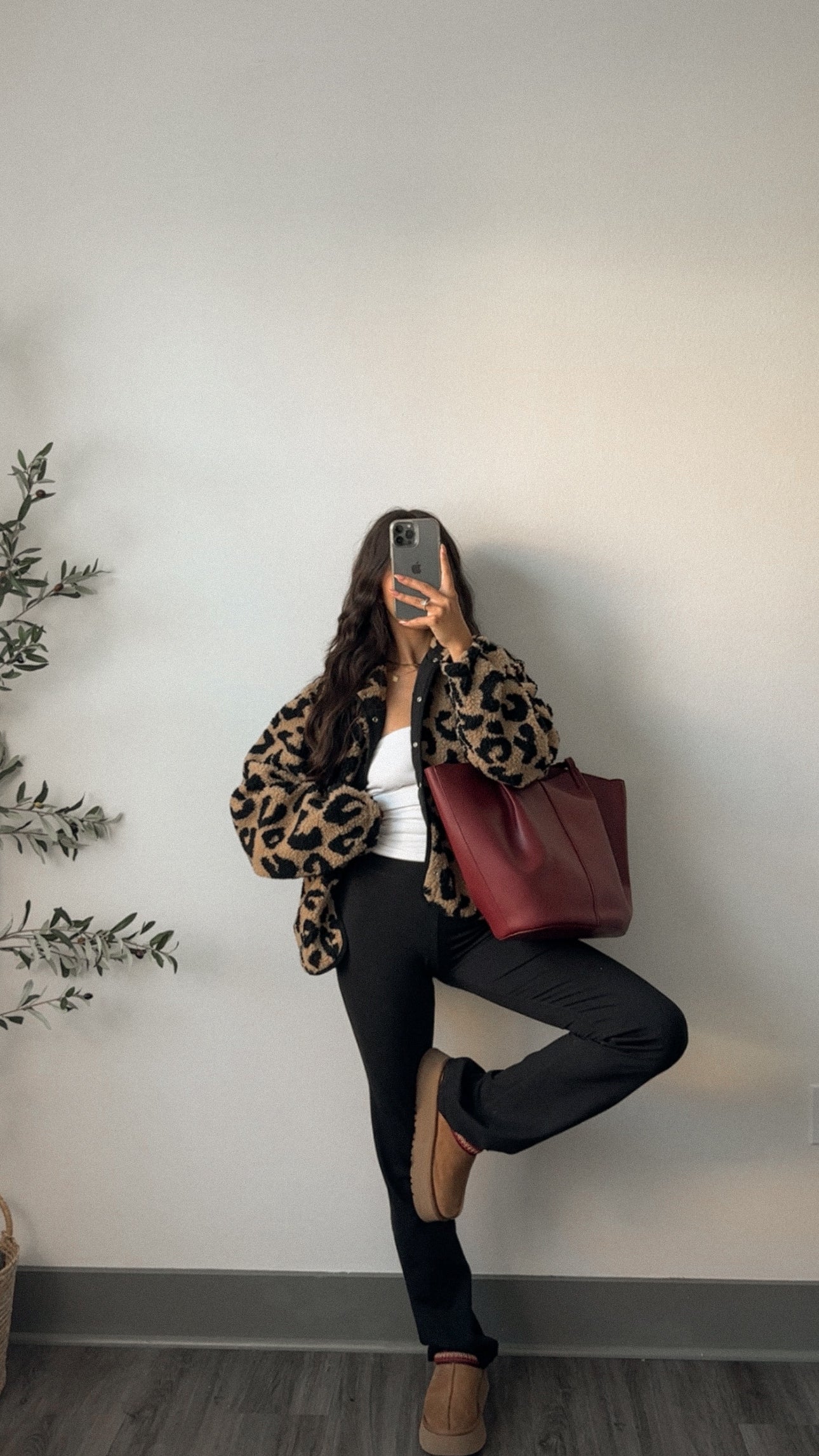 Kaia Leopard Sherpa