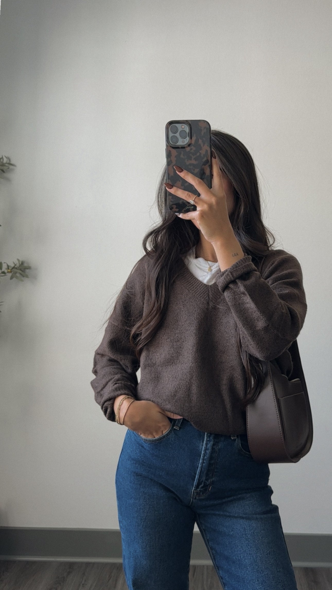 Cash Sweater (Chocolate)