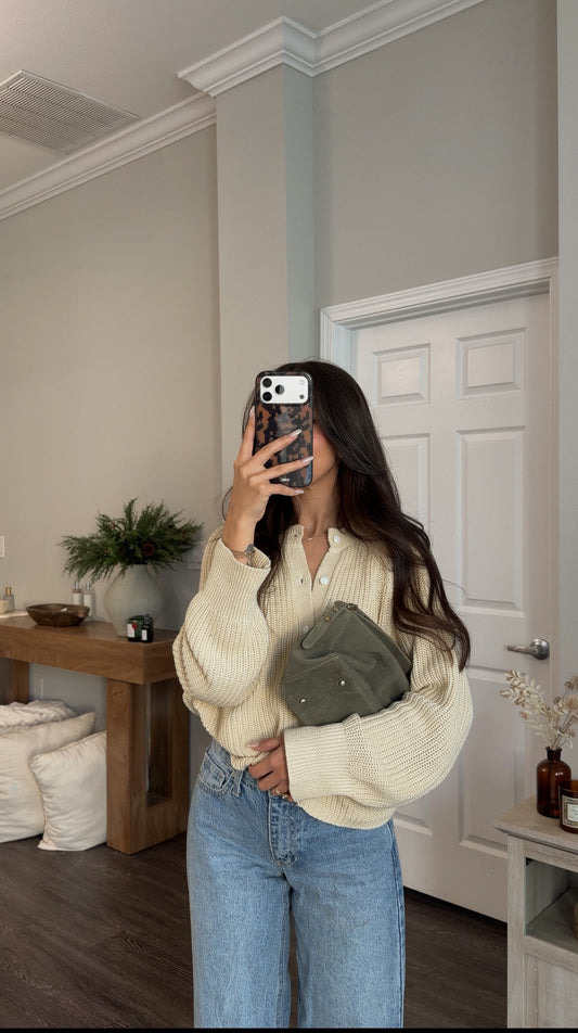 Olivia Cardigan (Baby yellow)