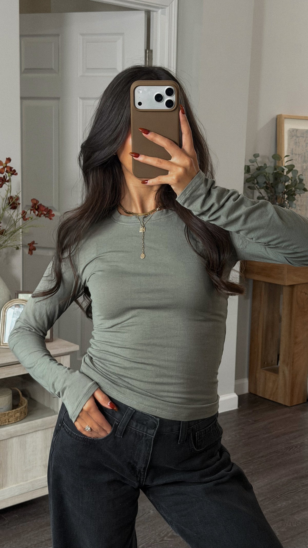 Owen Long Sleeve (Olive)