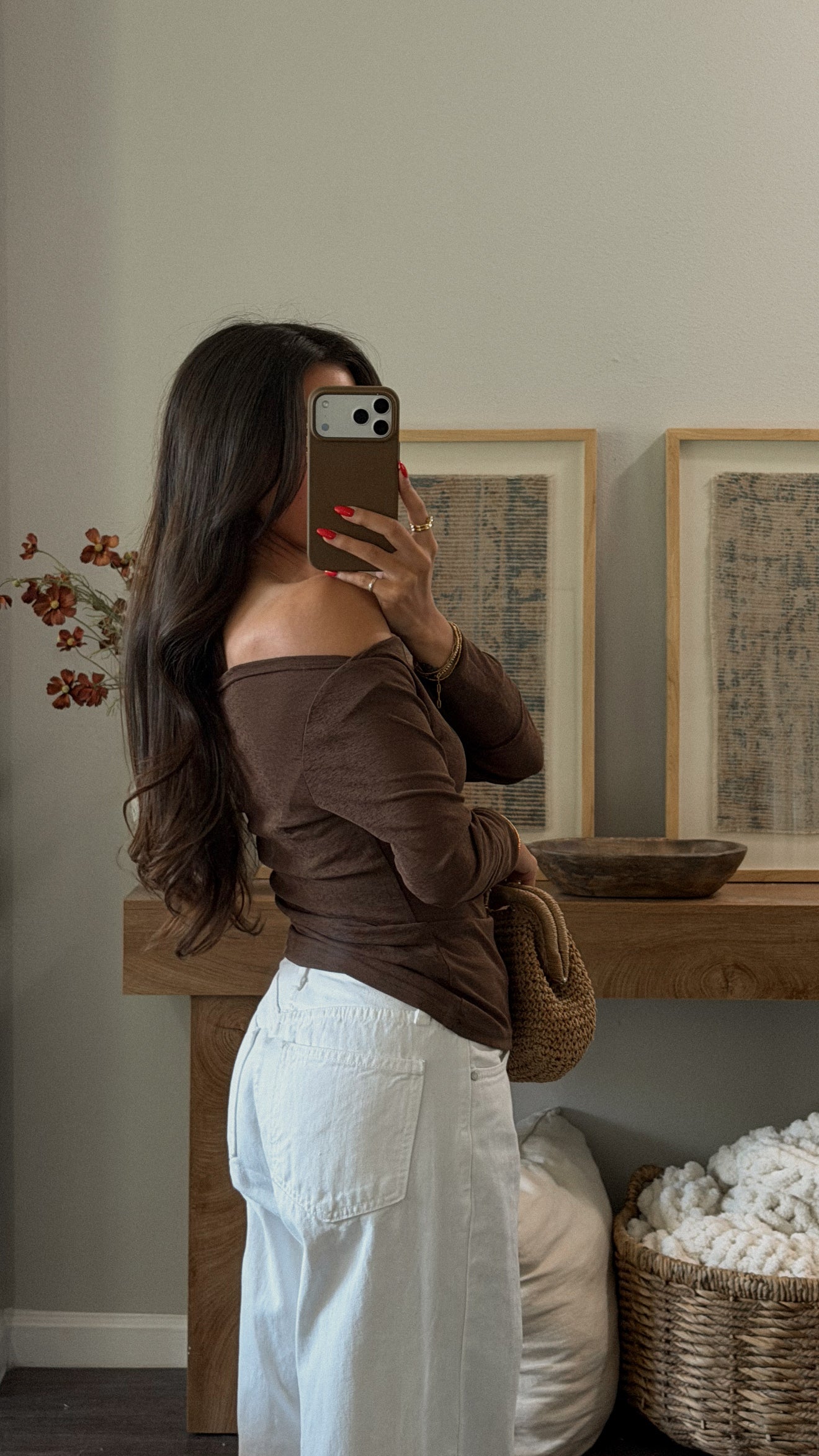 Alana Long Sleeve (Brown)