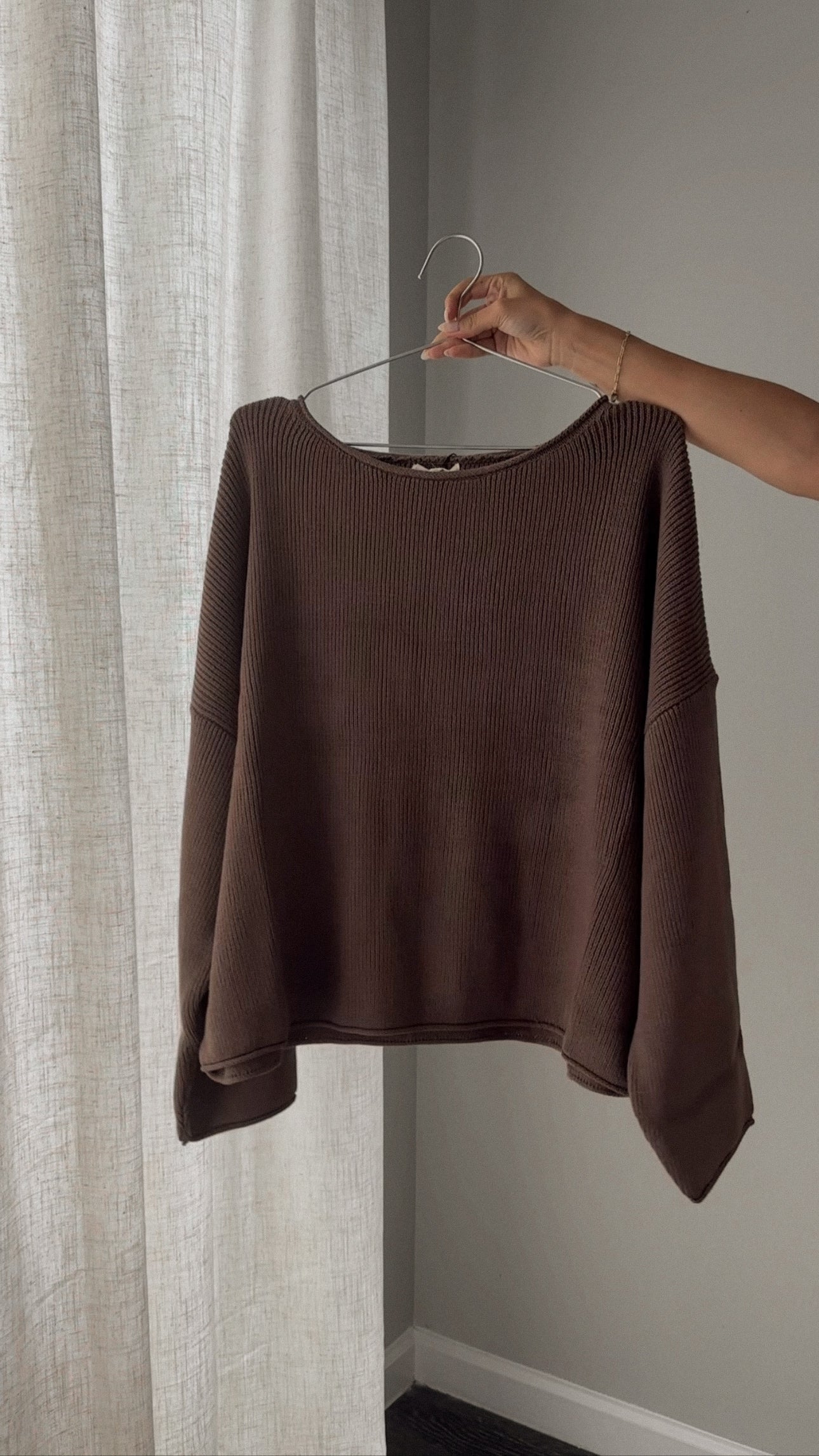 Rylie Sweater (Chocolate)