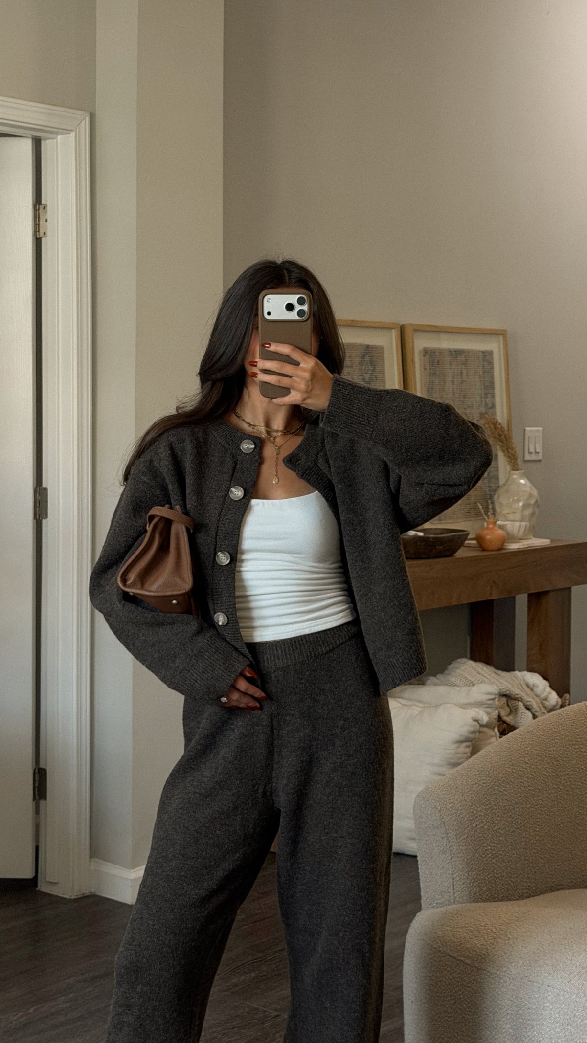 Olsen Cardigan (Brown)