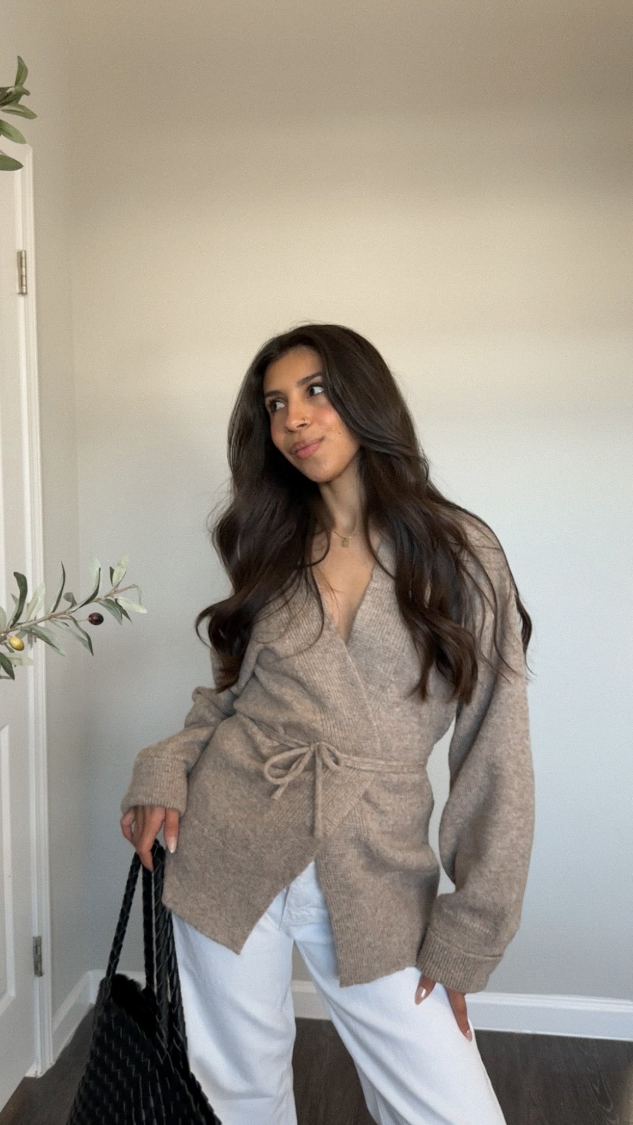 Prim Tie Sweater