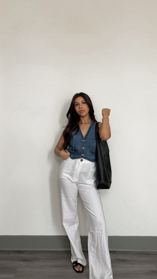 Indra Denim Vest