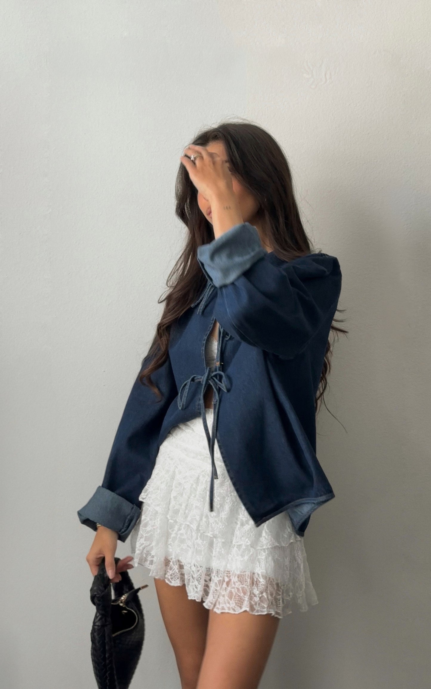Addie Denim Top
