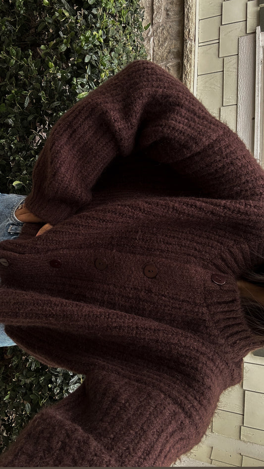Gabrielle Cardigan (Brown)