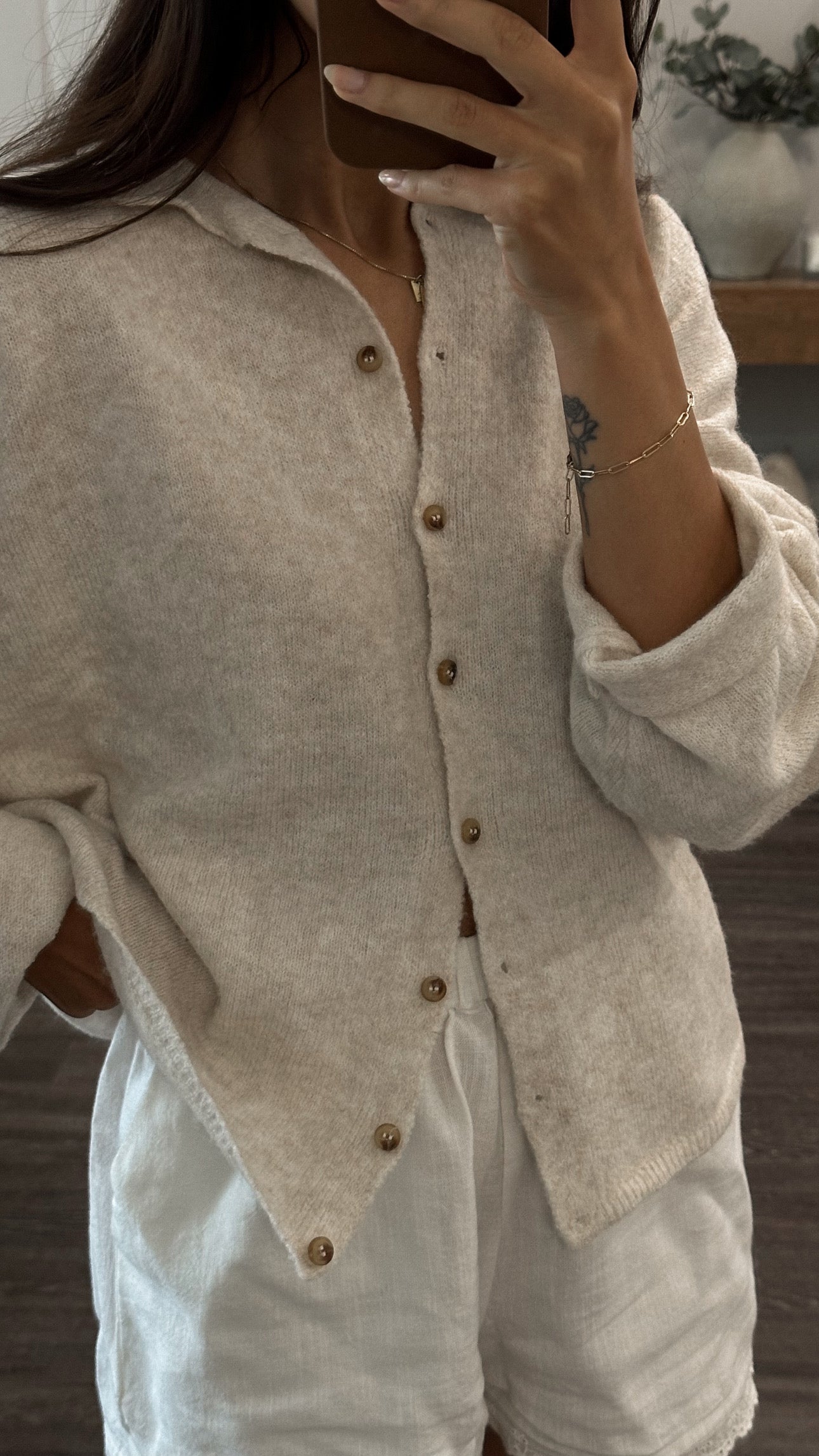 Scarlett Cardigan (Cream)