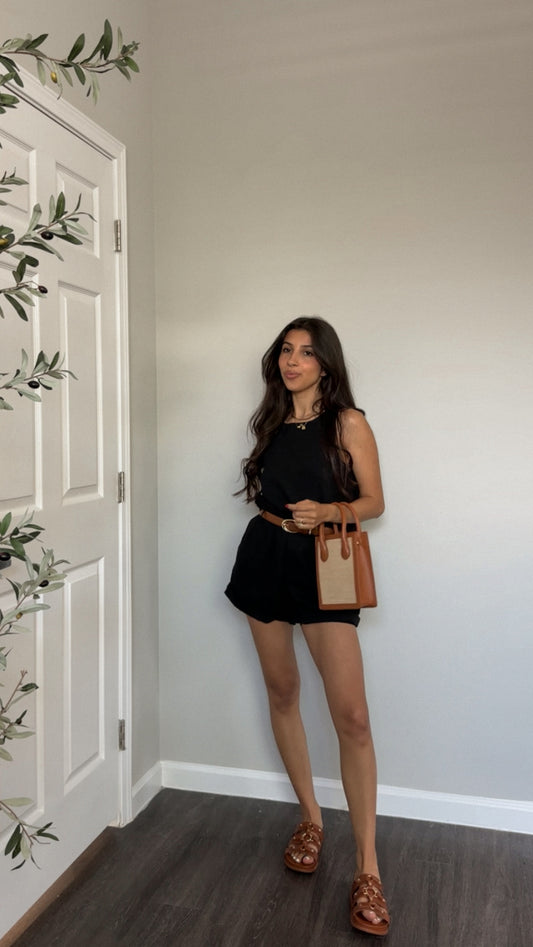 Vivi Shorts (Black) *SHIPS 7/6*