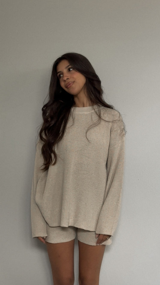 Odin Sweater Set - Oatmeal