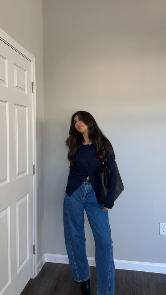 Nora Cardigan (Navy)