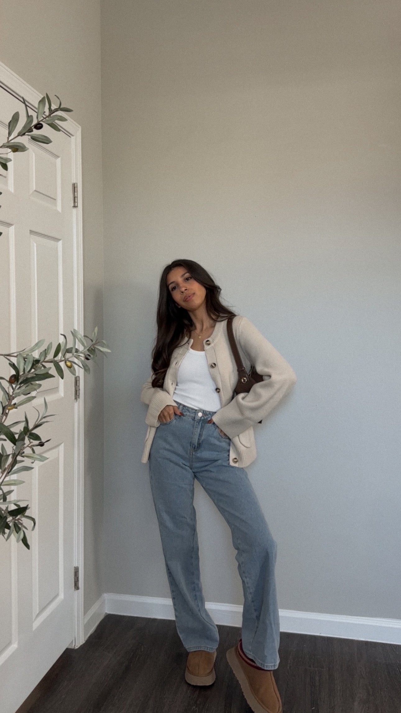 Molly Cardigan (Oatmeal)