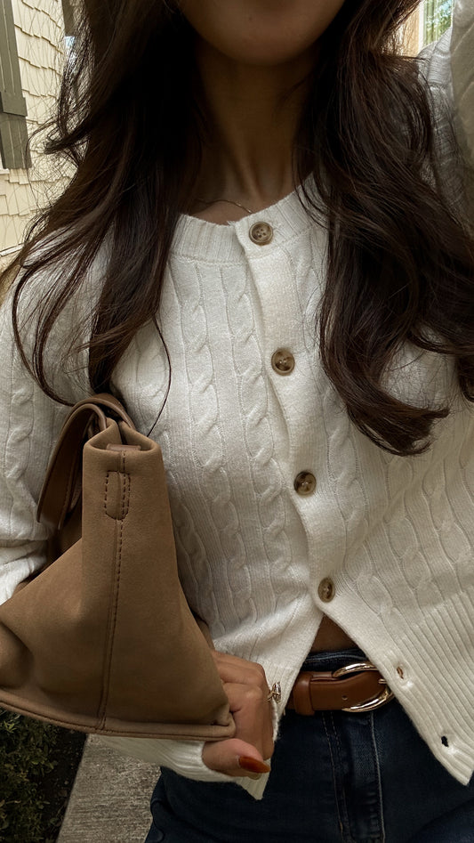 Ralphy Cardigan (Cream)
