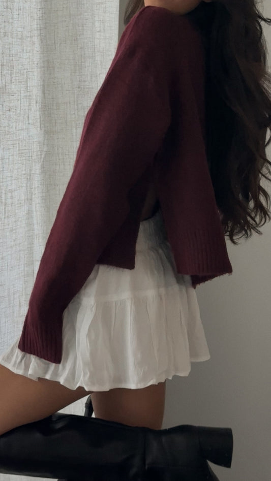 Scottie Cardigan (Wine)