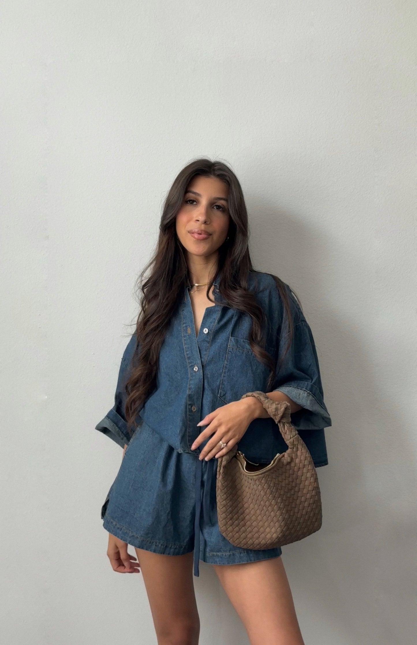 Polly Button Up