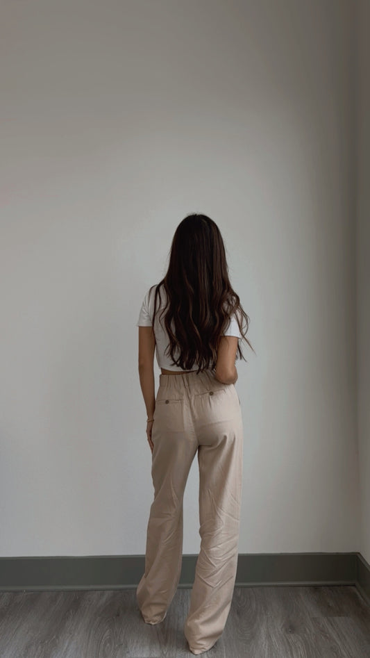 Halley Linen Trousers- FINAL SALE