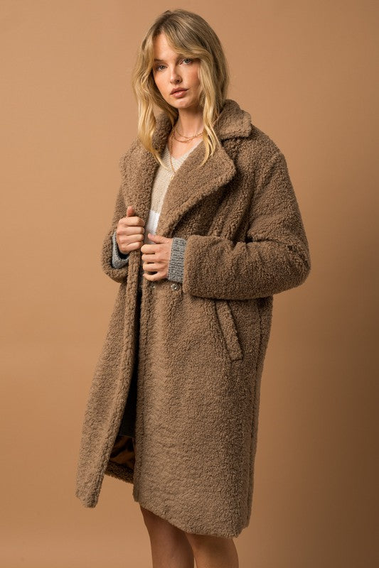 Boston Sherpa Trench-FINAL SALE