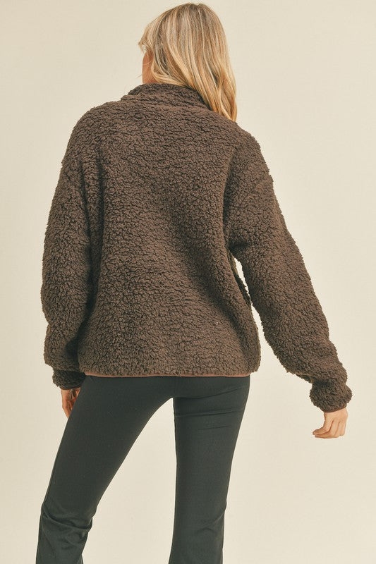 Carla Teddy Pullover-FINAL SALE