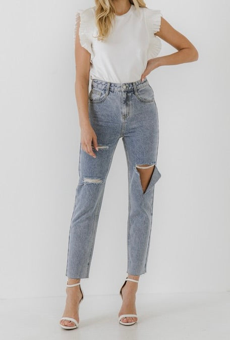 Here for a long time jeans - FINAL SALE