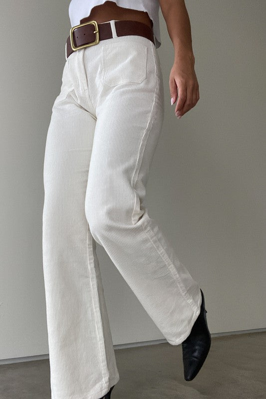 Evelyn Corduroy Pants-FINAL SALE