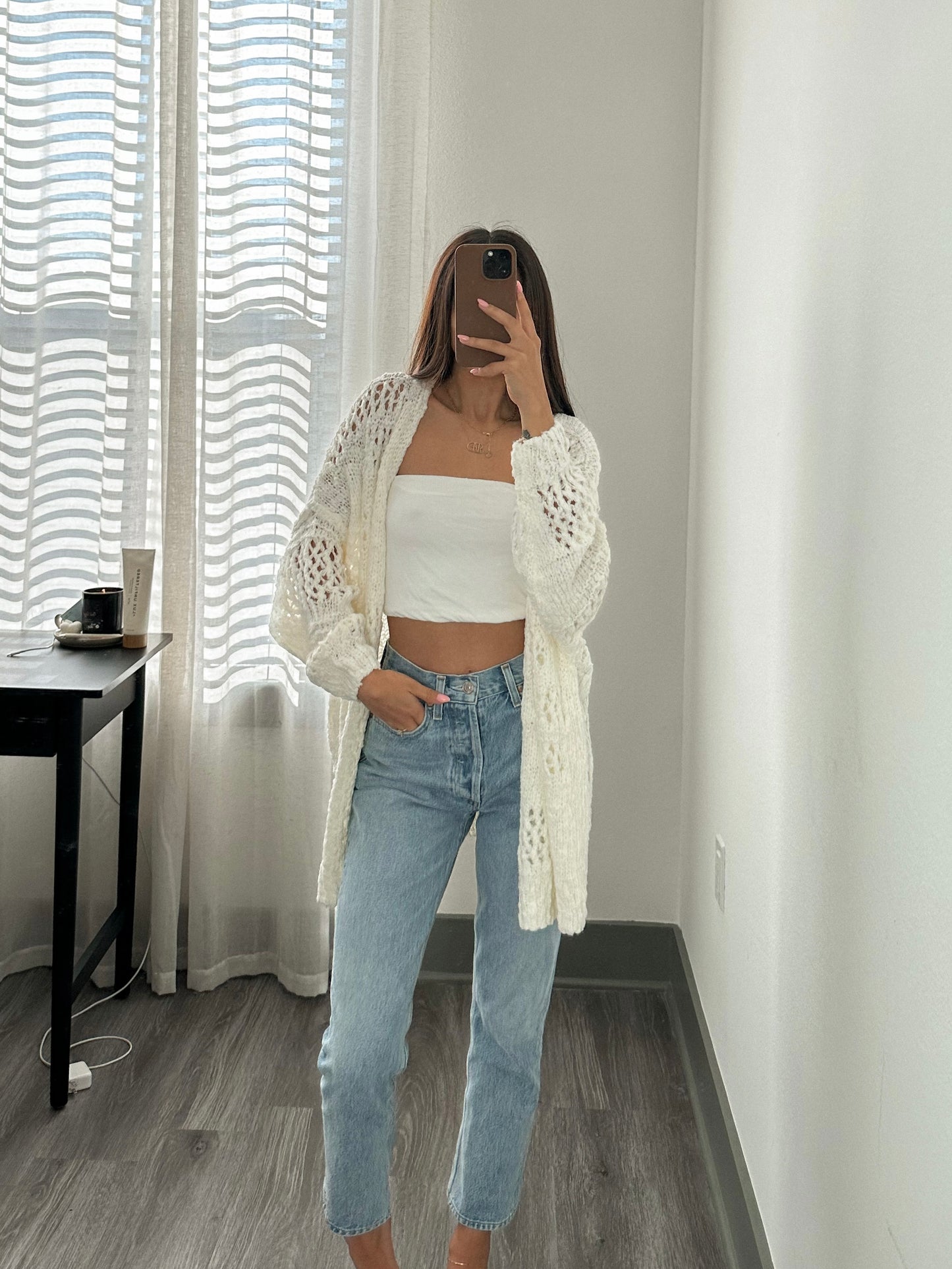 Hartley Cardigan (Cream)-FINAL SALE