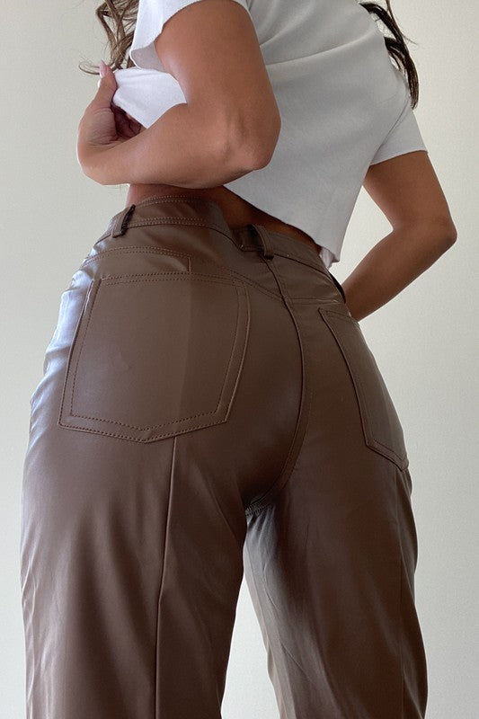 Sade Leather Pants-FINAL SALE