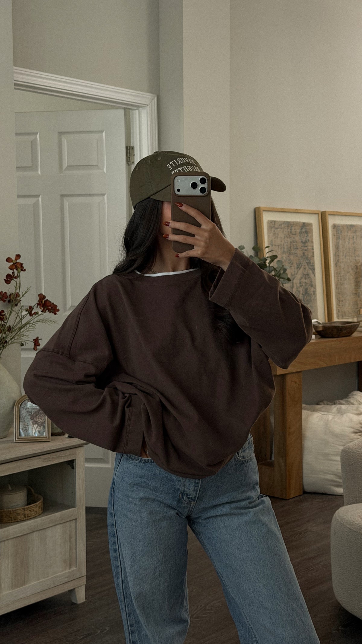 Oaks Long Sleeve (Brown) *SHIPS 10/21*
