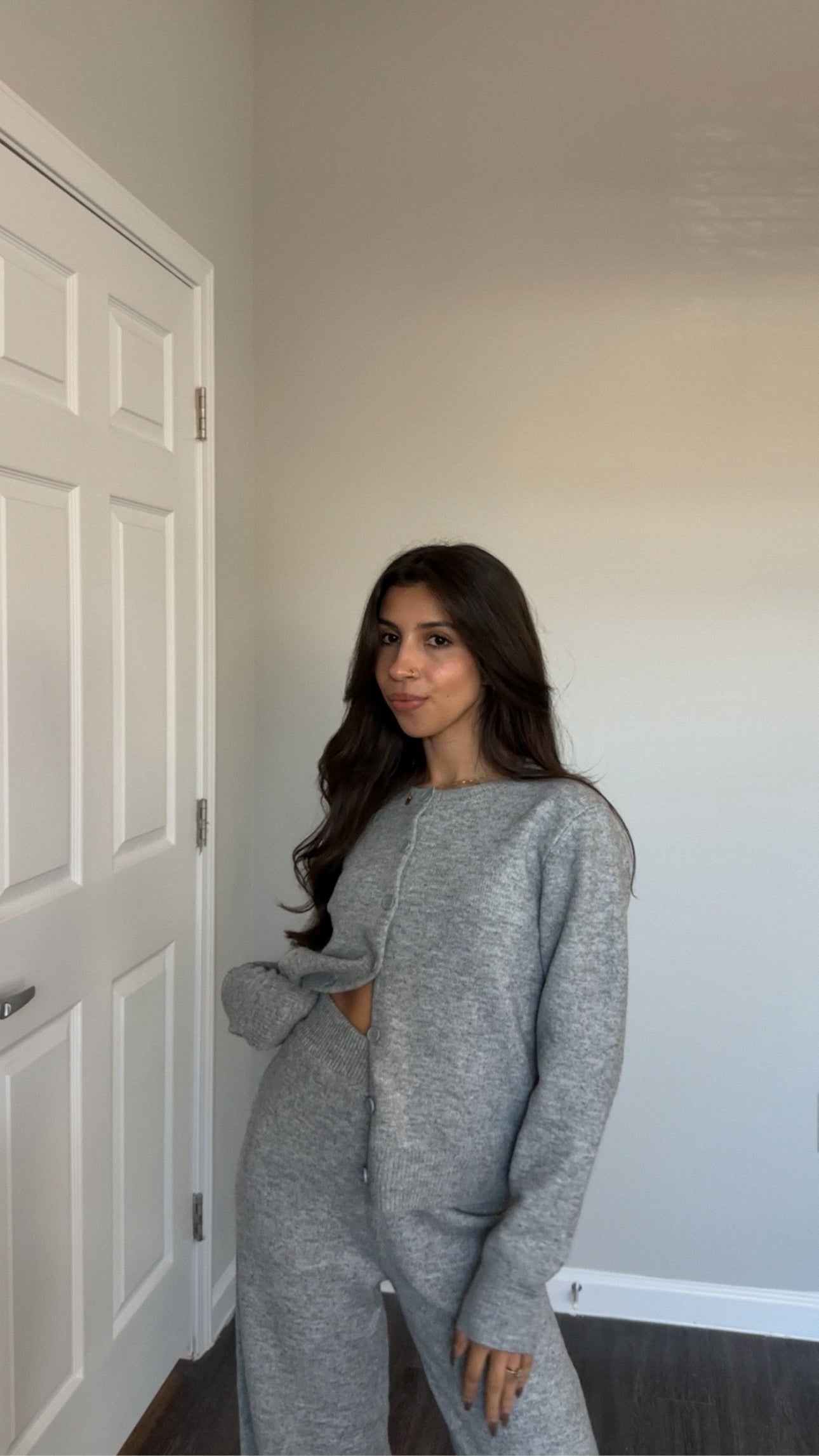 Olly Cardigan (Grey) *EST. SHIPS 12/12 OR SOONER*