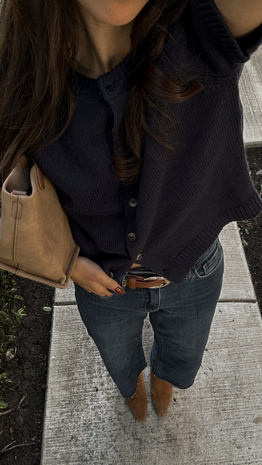 Aubrey sweater (Navy)