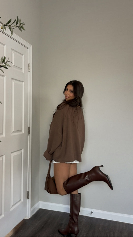 Rylie Sweater (Chocolate)