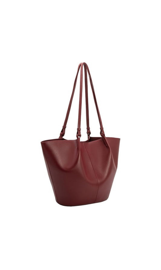 Lydia Tote (Cherry) - SHIPS 9/25