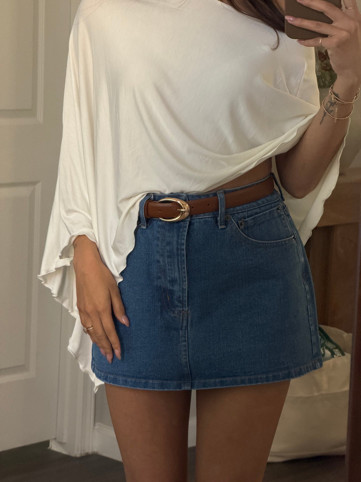Grace Denim Skirt