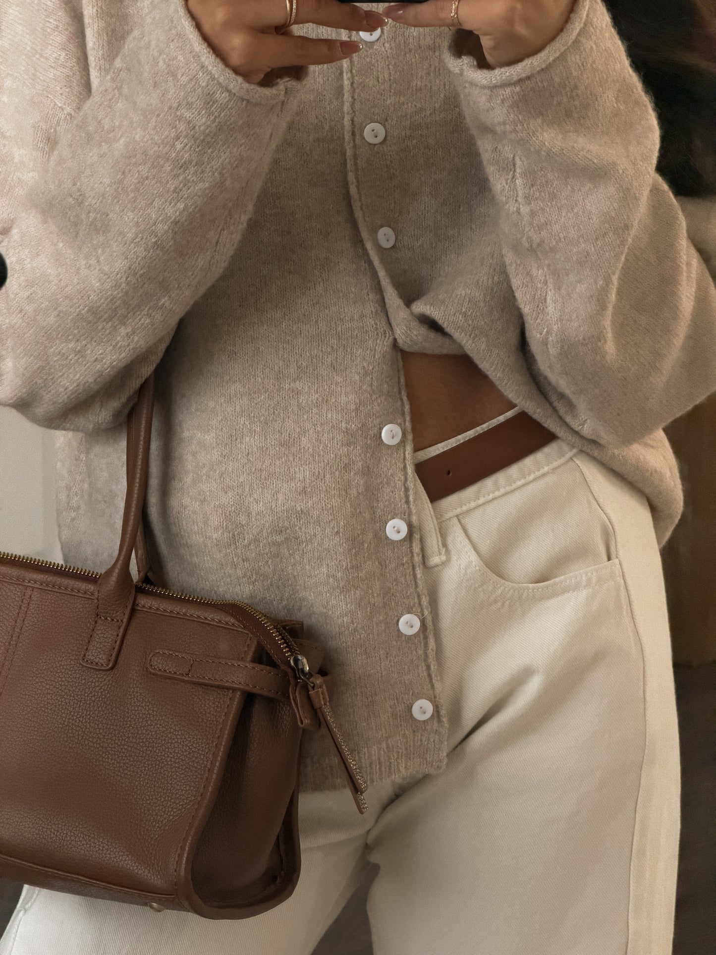 Sutton Cardigan (Mocha)