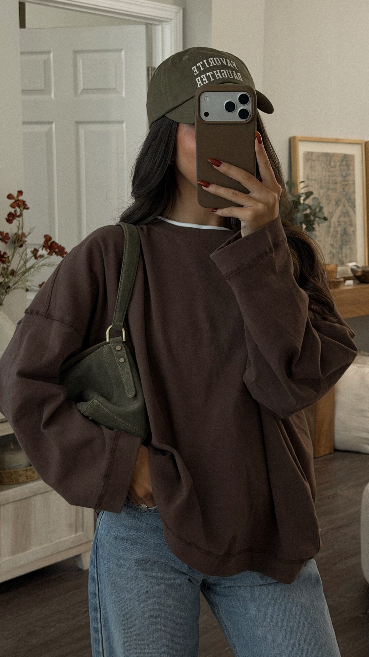 Oaks Long Sleeve (Brown) *SHIPS 10/21*