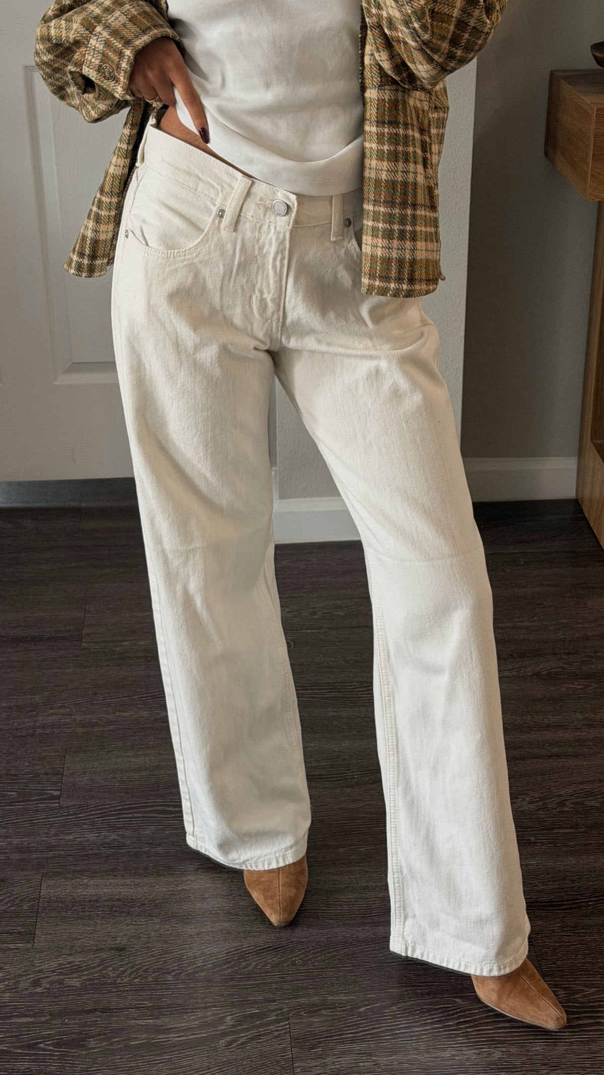 Ashton Jeans (Cream)
