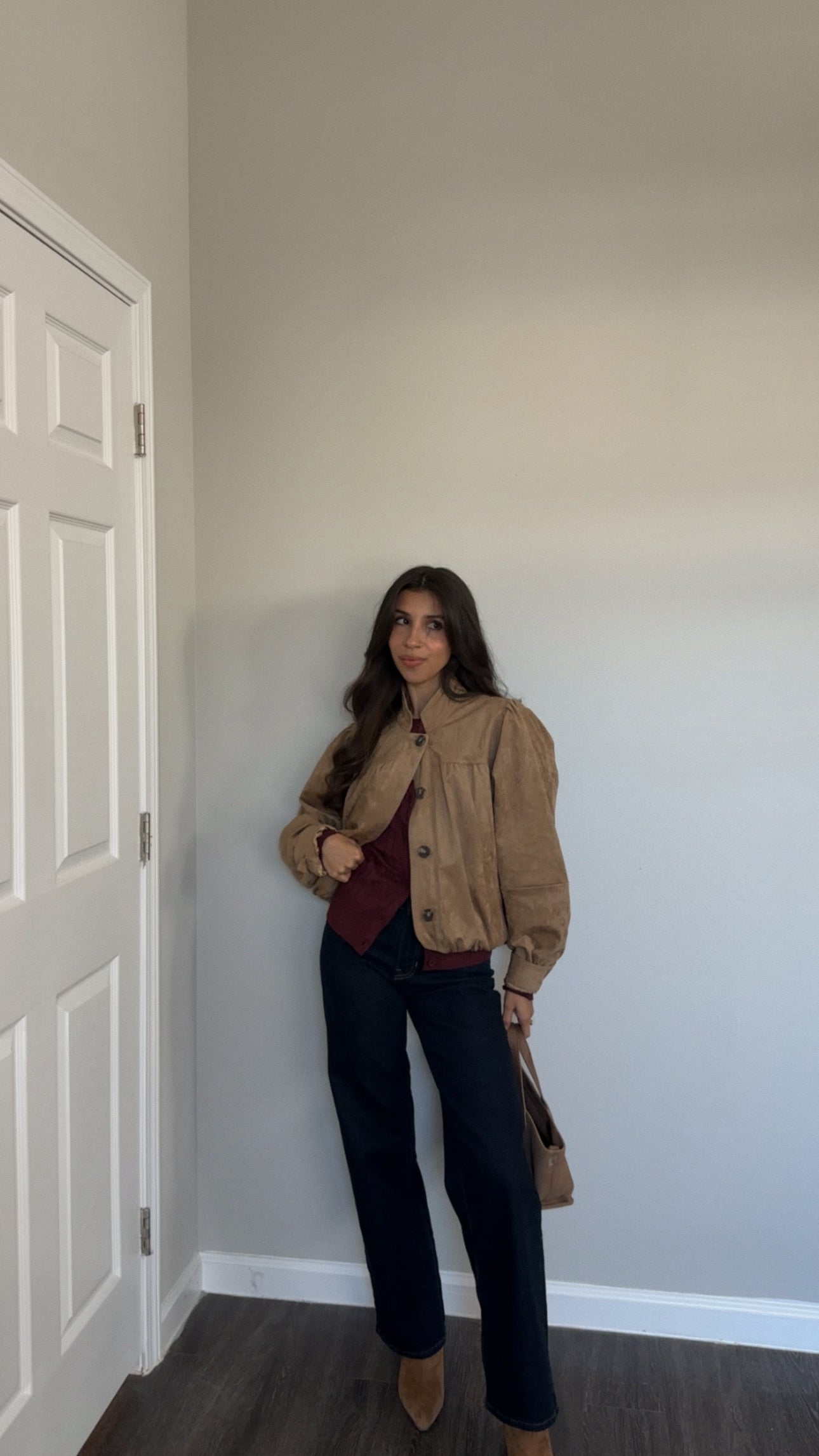 Nora Cardigan (Burgundy)