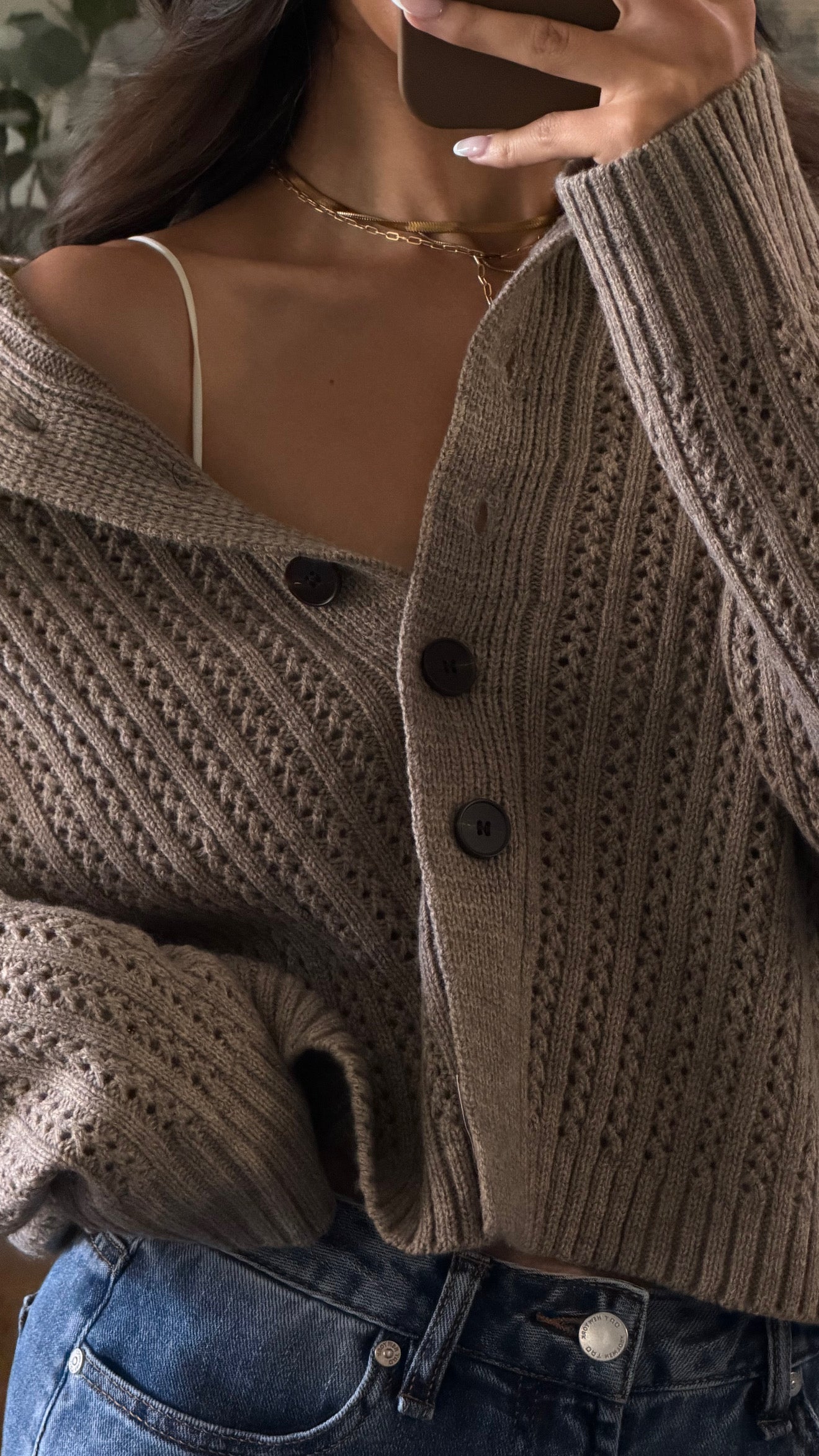Giselle Mockneck Cardigan