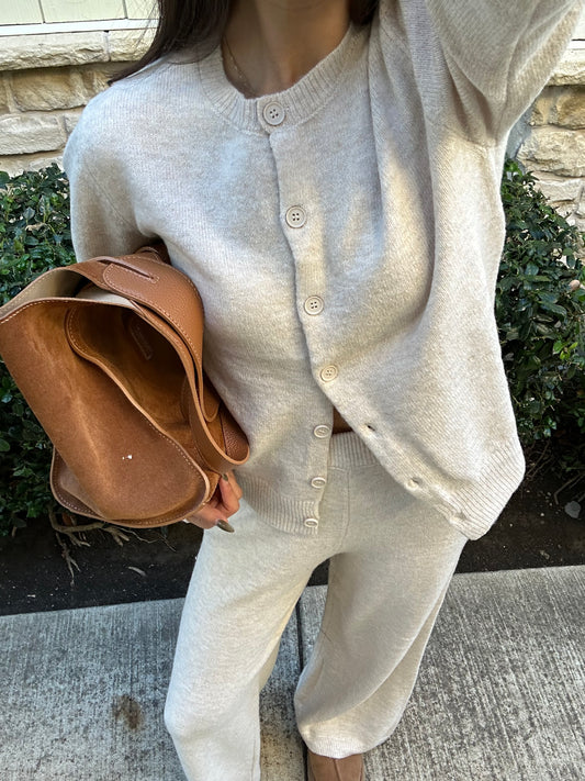 Olly Sweater Pants (Oatmeal) *EST. SHIPS 12/12 OR SOONER*