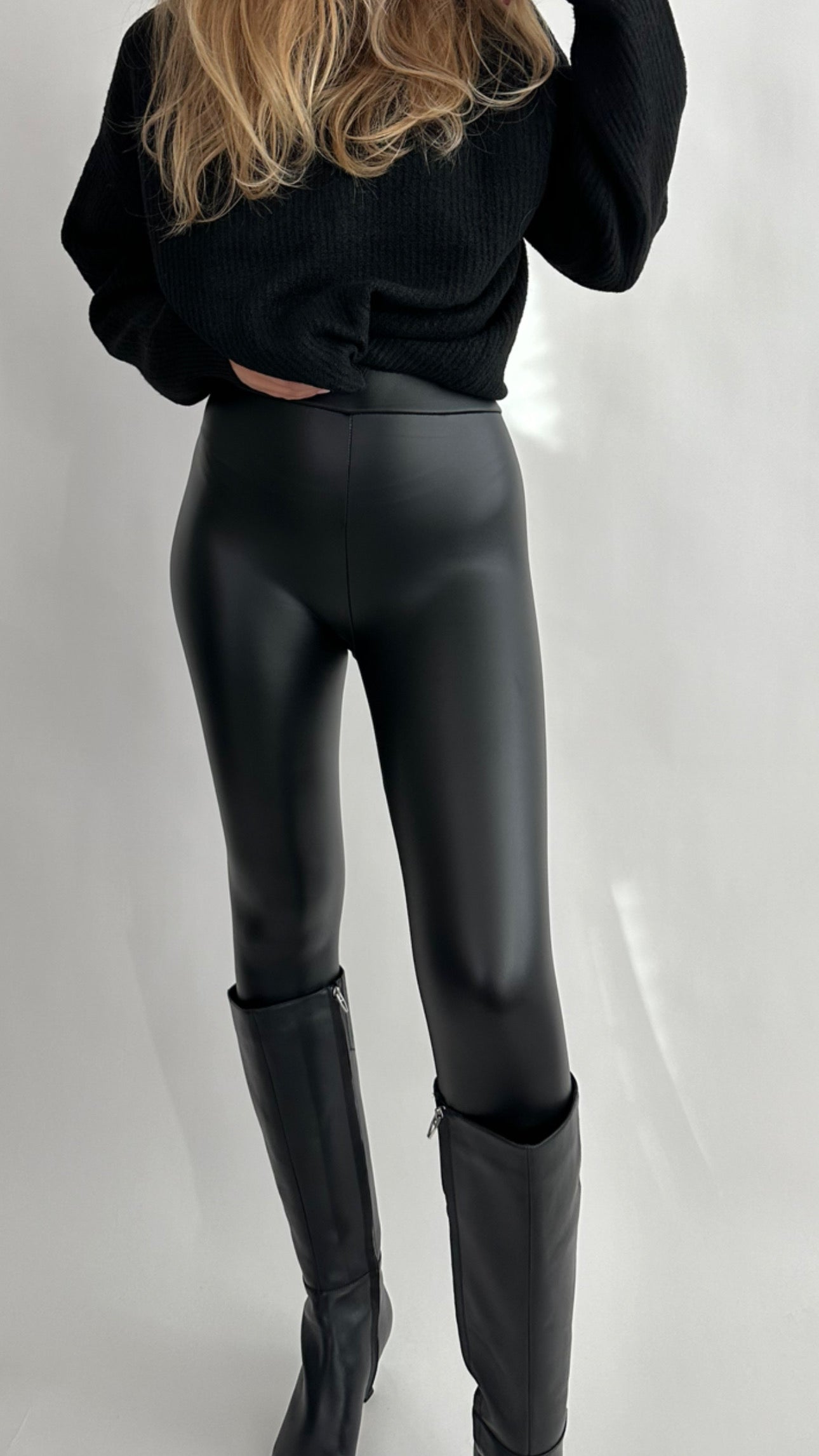 Iona Leather Leggings - FINAL SALE